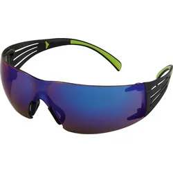 3M Brille SecureFit408AS PC blau verspiegelt AS