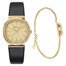 DKNY Evening Watch Set Leder 30 mm DK1L083L0025