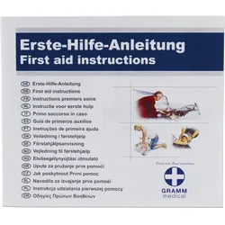 GRAMM medical Anleitung zur Ersten Hilfe