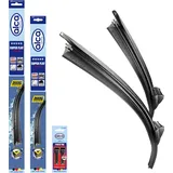 Alca alca® Scheibenwischer passend für FORD KUGA II (03.2013 - 06.2019) SUPER FLAT Flachbalkenwischer