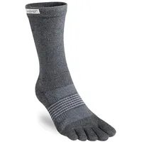 Injinji Damen Trail Midweight Crew grau