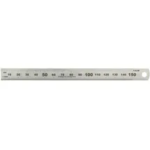 Hedue Hedü Stahllineal 15 cm - -