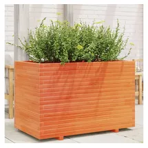 vidaXL Pflanzkübel 110 x 60 x 72 cm Wachsbraun