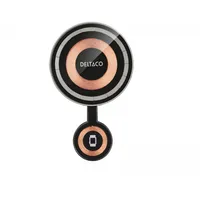 Deltaco 2-in-1 Transparent Wireless Charger