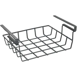 Wenko Regaleinhängekorb Klea Schwarz, - Schwarz