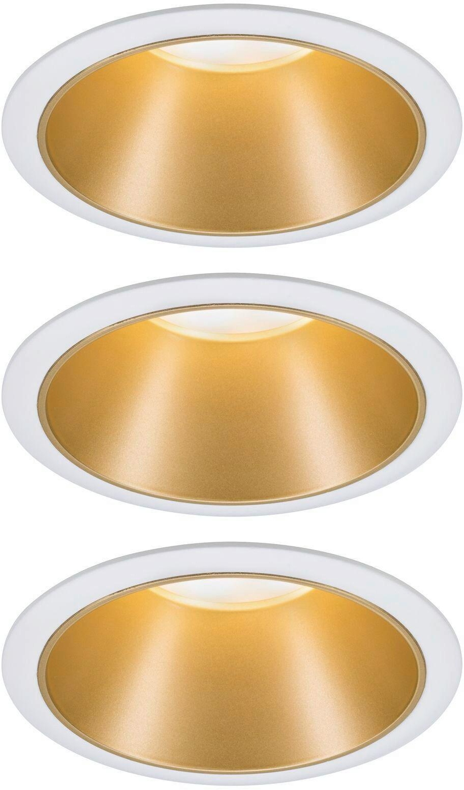LED-Spotkopf Cole in Weiß/Golfarben max. 6,5 W