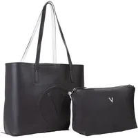Valentino Shopper Selena Re Shopping Bag Nero / Bianco