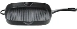 Küchenprofi Grillpfanne, hoch, aromaschonend 04 0780 10 26 , Farbe: schwarz