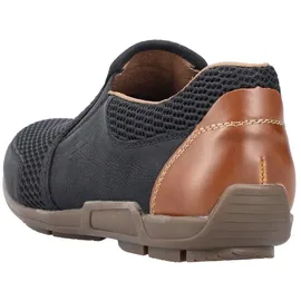 Rieker Loafer Herren Schwarz 44