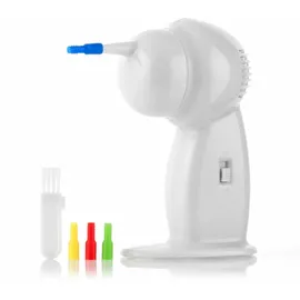 InnovaGoods Wiederverwendbarer elektrischer Ohrreiniger Weiß