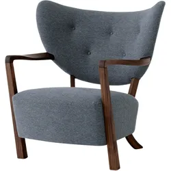 &Tradition Wulff ATD2 Sessel, walnuss geölt / clay 0001