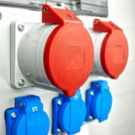 WALTER-KRAFT Baustromverteiler LS 32A 16A 3x230 Steckdose Bals 4311