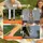 Vevor Vorzelt 1,4 x 2,01 m Grau
