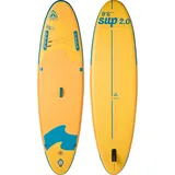Firefly SUP Board iSUP 2.0 9,6 Fuß 290 x 76 x 15 cm Blau/Rot