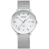 Mondaine Doppio Solar Mesh Edelstahl 41 mm MLE.41910.SM