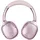 Intenso O400HA Over-Ear Kopfhörer - Hybrid Active Noise Cancelling, bis zu 75 Stunden Laufzeit und Bluetooth 5.3, mit Musikmodus, Transparency Modus und schneller Ladezeit, rosa