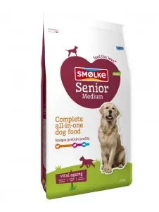 Smølke Senior Medium hondenvoer  12 kg