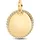Pandora Gravierbarer runder Anhänger Gold 364007C01
