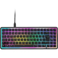 NZXT Function Elite Mini, Gaming-Tastatur, kabelgebunden, Schwarz