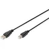 Digitus USB-A auf USB-B 18,00 m Schwarz