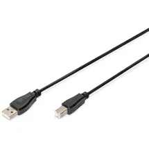 Digitus USB-A auf USB-B 18,00 m Schwarz
