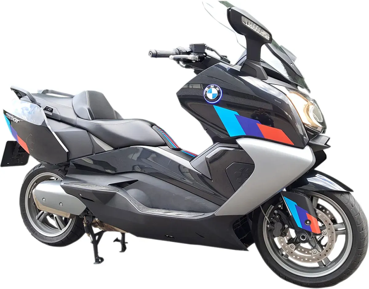 Uniracing BMW C 650 GT, Dekor-Set - Grau/Schwarz/Blau/Rot