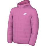 Nike Unisex Kinder K Nsw Low Synfl Jkt Adp, Playful Pink/Playful Pink/White, FD2845-675, S