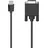 Hama DisplayPort auf DVI Adapterkabel 1,5 m Schwarz