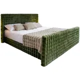 Kaiser Möbel Boxbett, Grün H3, Rechteckig, 160x200 cm Schlafzimmer, Betten, Boxspringbetten
