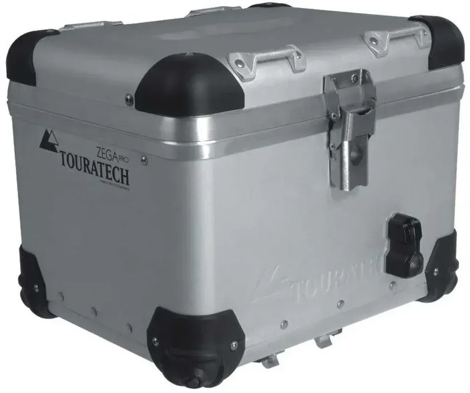 Touratech Zega Pro 38l Anodized Rapid-trap Without Lock Motorradkoffer - Aluminium - One Size