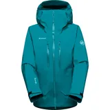 Mammut Crater Pro HS Hoodie Damen Türkis XS