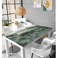 MyMaxxi Möbelfolie MyMaxxi - selbstklebende Tischfolie Verwischter Marmor Moos Farbe grün kompatibel mit Ikea Lacktisch Steine Mauer Farbverlauf Mauerziegel Möbelfolie Aufkleber - blasenfrei zu verkleben 60 cm x 120 cm