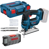 Bosch Akku-Stichsäge GST 18V-LI B Solo Zubehör-Set Stichsägeblätter-Set L-Boxx