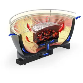 Feuerdesign Vesuvio anthrazit