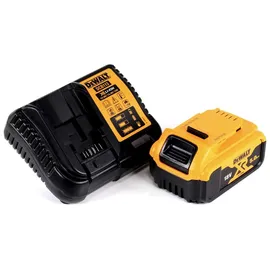 DeWalt DCE 530 P1 Akku Heißluftpistole 18V 530°C + 1x Akku 5,0Ah + 1x Lader + Flächen- und Reflektordüse