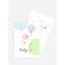 Geburtstagseinladungen Karte selbst gestalten mit Spruch und Fotos im Onlinedesigner bei Meine-Kartenmanufaktur.de