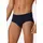 SCHIESSER Slip unifarben blau XXL 4er Pack