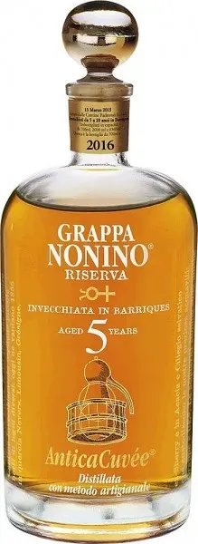 Grappa Riserva Antica Cuvée 5 Years 43% vol Nonino