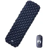 vidaXL Aufblasbare Isomatte Grau 190x58x6 cm