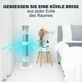 Princess 103 cm Turmventilator Weiß