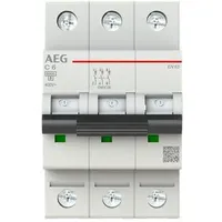Busch-Jaeger AEG Leitungsschutzschalter AC C, 6A, 3p, 400V, 3TE,