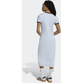 adidas Shirtkleid Blau/Maroon M