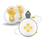 Medela Swing Maxi Hands-free Elektrische Doppelmilchpumpe – Einfaches und intuitives Design für unterwegs – Verbindbar mit der Medela Family App