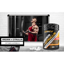 German Elite Nutrition L-Arginin + L-Citrullin Kapseln 320 St.