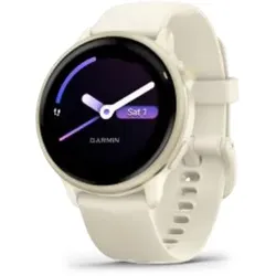 Garmin vívoactive® 6 Bone/Lunargold, Fitness-Smartwatch
