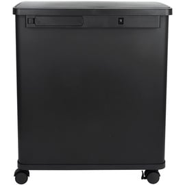 Svita SR2X30 Sensormülleimer Abfalleimer 2fach 60l inkl. Inneneimer Räder Schwarz