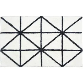 Schöner Wohnen Badteppich Barbados Schwarz 67 x 110 cm
