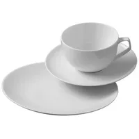 Rosenthal Kaffeeservice TAC Gropius Set 18-tlg. (18-tlg), 6 Personen, Porzellan weiß