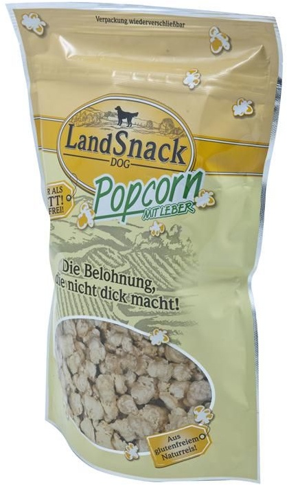 Landsnack für Hunde Popcorn mit Leber 100 g