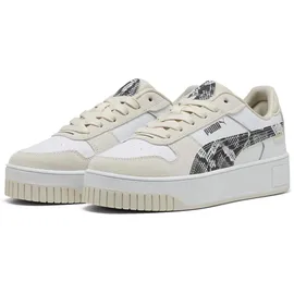 Puma Carina Street Snake Damen Weite M White-Black-Alpine Snow 37,5